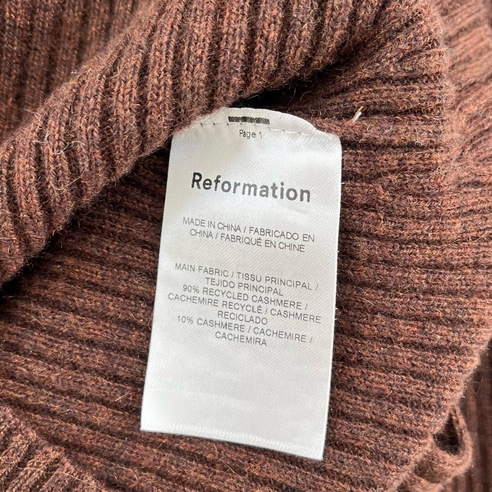 Reformation Glenna Cashmere Sweater - Picture 8 of 10
